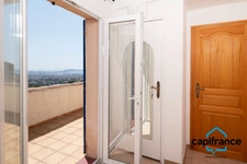 83 Toulon 4 chemins/le Baou, Villa 118m2 ( et plus de 35  m2 buanderie, annexe) vue mer calme 6 pieces 1053 m2
