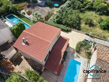 La Seyne sur mer/proche Six fours Villa de 100m2 au calme, piscine, garage, belle vue.