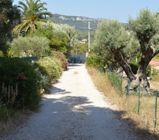 Toulon 4 chemin des routes / chemin de pelvoux Terrain constructible de 722 m2 zone UE emprise 25% 