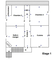 A vendre Maison en pierre , 70 m², 3 chambres, à Neuvic (19), 900 ² de jardin