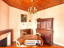 A vendre Maison en pierre , 70 m², 3 chambres, à Neuvic (19), 900 ² de jardin