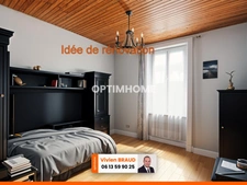 A vendre Maison en pierre , 70 m², 3 chambres, à Neuvic (19), 900 ² de jardin