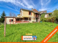 Maison de 50 m² à rénover avec jardin, au cœur de Mauriac.