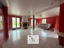 Maison individuelle avec sous-sol complet – 130 m² – Terrain 9 ares – Secteur recherché