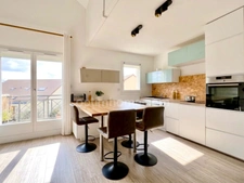 Appartement en duplex 5 pièces MONTMAGNY (95), Balcon, Place de Parking privative.