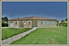 Maison à vendre 6 pièces LA CROIX BLANCHE (47)-4 CHAMBRES-GARAGE-JARDIN
