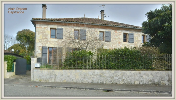 Maison à vendre 5 pièces proche d' AGEN (47)-Jardin- Potager -Garage