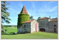 Dpt Lot et Garonne (47), à vendre proche d' AGEN Propriété P8 de 385 m² plus dépendances de 400 M2- Terrain d'une Hectare