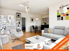 Appartement familial Saint-Germain-en-Laye rue de Tourville dernier étage refait à neuf