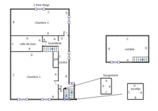 Charmant duplex trois chambres quartier Lorraine Saint-Germain-en-Laye