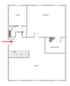RARE appartement avec jardin et terrasse rue d'Alsace Saint-Germain-en-Laye