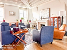 Magnifique duplex au sein d'un hôtel particulier rue de Lorraine