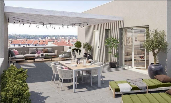 Dpt Rhône (69), à vendre LYON 3EME ARRONDISSEMENT appartement T5 de 145,23 m² - Terrain de 0  