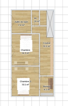 Maison à vendre 5 pièces PLONEOUR LANVERN (29) A rénover, Centre bourg sur 340 m2 de terrain