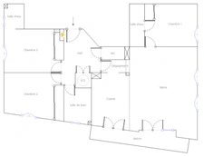 Appartement à vendre 4 pièces TRANS EN PROVENCE (83)