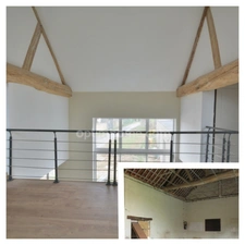 Ancienne Grange de 205m2 habitables / 7 Pièces / 4 chambres / 508m2 de terrain plat  