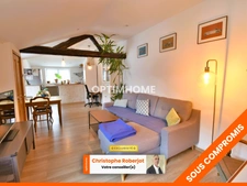 Joli appartement de 60m2 atypique au calme tout en étant au centre-ville de CHALON SUR SAONE (71)