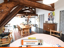 Rare à Chalon - Lumineux Appartement Atypique de 143m2 avec une magnifique pièce de vie et 4/5 chambres