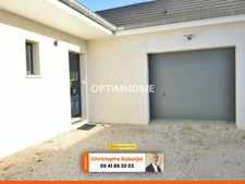 Maison de plain pied avec 3 chambres posée sur 1000m2 - RT 2012