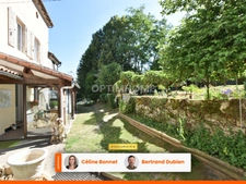 Ensemble immobilier : maison 164m2 et dépendances sur 9466m2 de parcelles