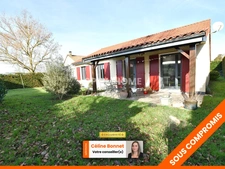 Maison plain-pied 80m2 : 3 chambres, garage