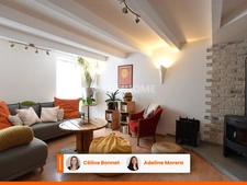 Maison de village : 110m2 / 3 chambres / terrasse / garage / caves