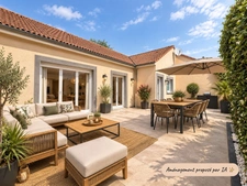 MAISON 121m2 - 3 CHAMBRES - GARAGE - JARDIN 