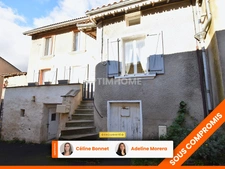 Maison de village : 110m2 / 3 chambres / terrasse / garage / caves