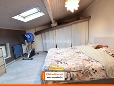 Maison de village : 71,5m2 + véranda et cave