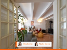 Maison de village : 110m2 / 3 chambres / terrasse / garage / caves
