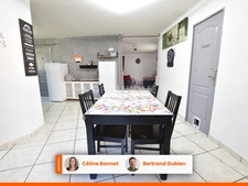 Maison 135m2 : 4 chambres + garage + jardin