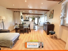 Maison de village : 71,5m2 + véranda et cave