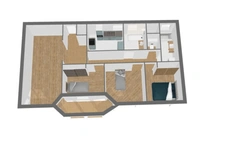 Appartement à vendre 4 pièces avec loggia fermée, cave et parking en sous sol ASNIERES SUR SEINE (92)