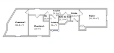 Appartement à vendre 3 pièces de charme avec moulures, cheminées et parquet PARIS 12EME ARRONDISSEMENT (75)