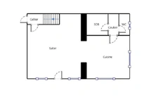 Maison de village - 120 m² - 5 pièces OPTEVOZ (38)