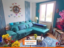 Maison mitoyenne 5 pièces, 80,8 m² surface habitable Villefranche-sur-Cher 