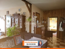 Maison plain-pied 110m²  - 3 chambres - Terrain - Garage - Maisonnette 42m² - 98 550 €