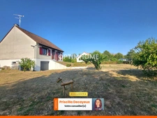 Pavillon 88m² + sous-sol - 3 chambres - terrain 1500m² - 126 800€