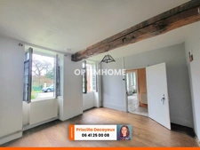 Maison plain-pied 128m², 2 chambres, grenier aménageable, terrain/garage, 87 600€