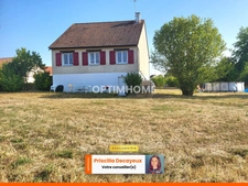 Pavillon 88m² + sous-sol - 3 chambres - terrain 1500m² - 126 800€