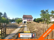 Pavillon 88m² + sous-sol - 3 chambres - terrain 1500m² - 126 800€