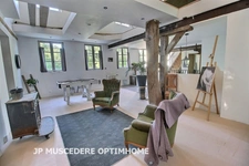Moulin du XIIIe siècle – 600 m² – 20 couchages – Fort potentiel gîtes / événementiel – 1h de Paris