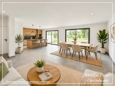 Maison NEUVE contemporaine 3 chambres avec jardin à 10 min de Compiègne