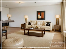 Appartement récent 3 pièces avec place de stationnement – 68 m²