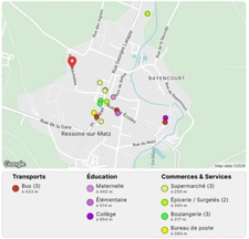 Terrain plat et clôturé de 544 m² dans un quartier résidentiel