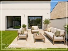 Maison NEUVE contemporaine 3 chambres avec jardin à 10 min de Compiègne