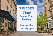Appartement 3 pièces – 73 m² – Centre-ville Clamart (92)
