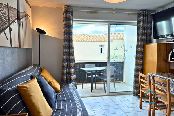 Frontignan Plage – Studio cabine avec terrasse, à 100 m de la plage