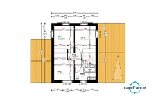 Vic la gardiole, entre Montpellier et Sète, Maison neuve de 111m2 sur une parcelle de 1500m2 à quelques min de la plage