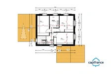  À Vendre : Maison neuve 117 m² à Vic-la-Gardiole, entre Montpellier et Sète, à quelques minutes de la plage des Aresquiers !